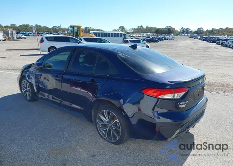2021 Toyota Corolla Se from USA, damaged, VIN JTDS4MCE8MJ057462